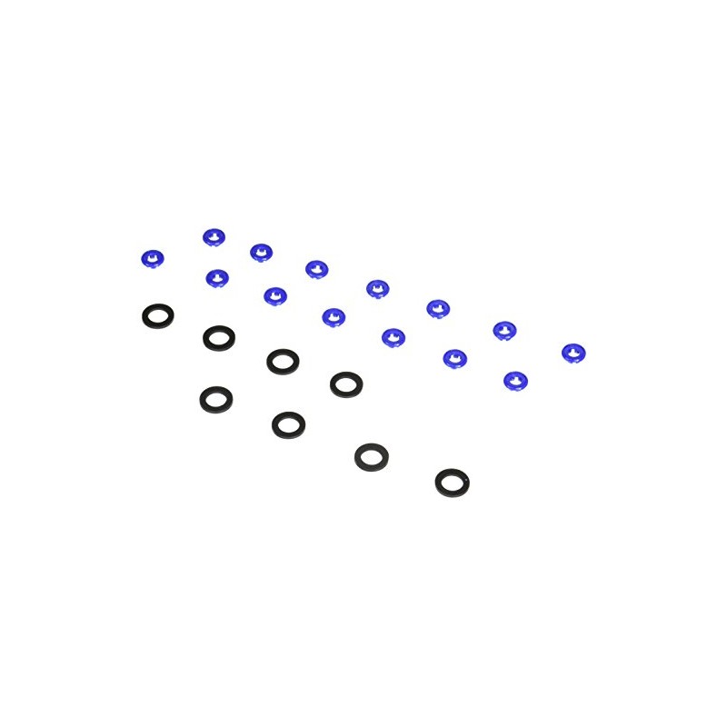 カーメイト(CARMATE) 車用 ペダル RAZO ペダル用スベリ止めリングA スーパーグリップ ブルー RP126