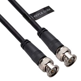 Coaxial Cable Lead 10m (BNC Male Plug to BNC Male Plug) RG59 BNC Coupler 75 Ohm Î© Video Cord Pure Copper Conductors for TV Security Systems