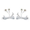 Tens Replacement Lead Wires - Two 3.5mm Snap Connectors -