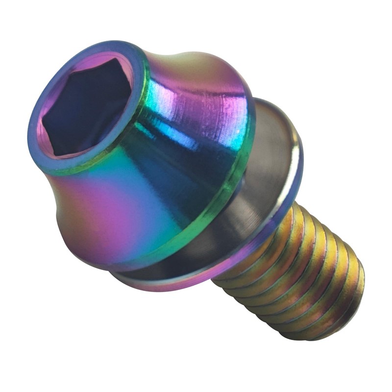 M5x12mm Titanium Bolts with Washers MTB Bike Bicycle Water Bottle