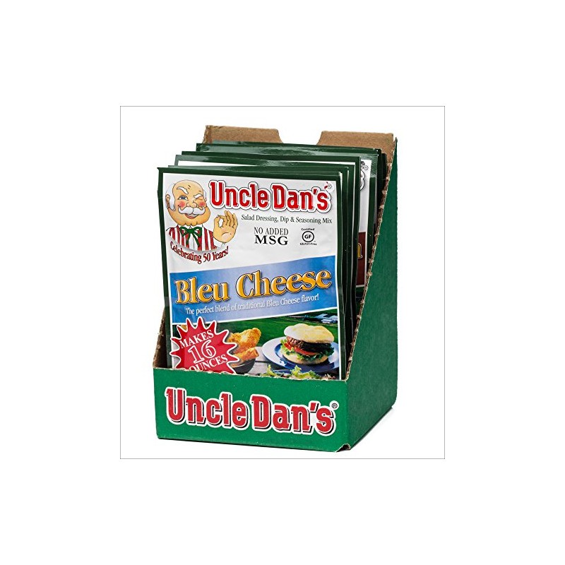 Uncle Dan's Bleu Cheese | Singles Case – 12 Count