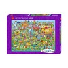 Doodle Village Puzzle 1000 Teile