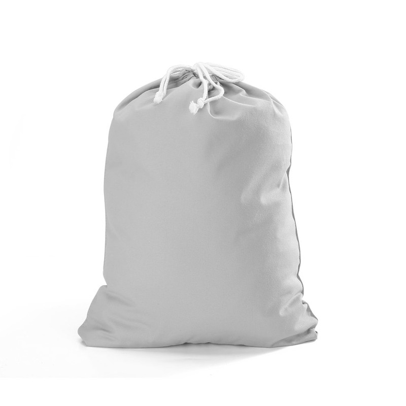 Augbunny 100% Cotton Canvas Travel Laundry Bag, 2-Pack (Large, Light