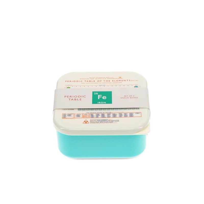 Rex London Snack Boxes (set of 3) - Periodic Table