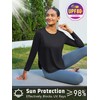 Cavva Womens Athletic Tops Sun Shirts Long Sleeve Hiking Shirts