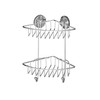WENKO 20888100 Vacuum-Loc 2-Tier Corner Rack Bari - Fixing Without
