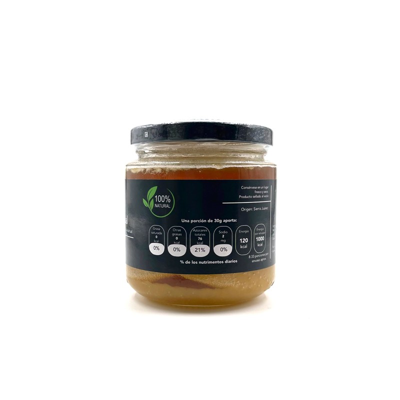 Miel de Flor de Acahual Pura Natural Oaxaca 250G