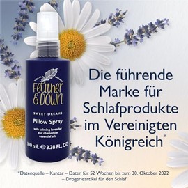 Feather & Down Soothing Magnesium Sleep Butter (300ml) - With Magnesium & Soothing Lavender & Chamomile Essential Oil to Promote Fall Asleep - Cruelty Free Vegan