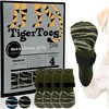 DOK TigerToes Premium Non-Slip Dog Socks for Hardwood Floors -