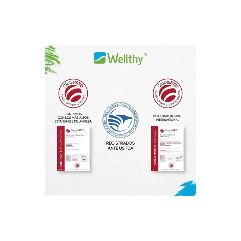 Wellthy Café Keto 360g. Soluble Adicionado Con Mct Clásico