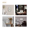 AELS 5x7 Inch Vintage Picture Frame, Elegant Antique Photo Frames