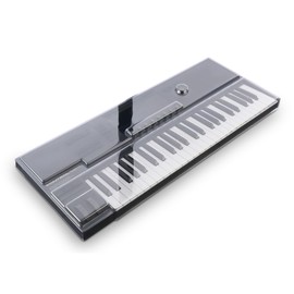 Decksaver Super Strong Polycarbonate Custom Fit Cover Compatible with Native Instruments Kontrol S49 MK3, Dust Cover for Travel and Everyday Protection