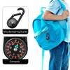 Compass with Carabiner Hook Compass Keyring Mini Compass Compass Outdoor