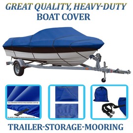 SBU Blue, Boat Cover Compatible for Four Winns LIBERATOR 201 I/O 1988 1989 1990 1991 1992 1993 1994