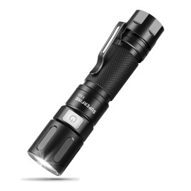 SuperFire 1000 Lumens Super Bright Flashlights LED Rechargeable, Zoomable Tactical Flashlight with Powerful Chips,5 Light Modes Pocket Flashlight for Home, Mechanic,Camping, Emergency, Survival