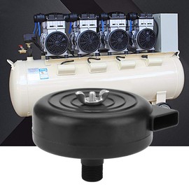 Air Intake Silencer, 3/8 Inch PT Male Thread Air Compressor Filter Silencer Replacement for Air Compressor