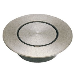 SANEI H528-100 Stainless Steel Brim Wide Cleaning Mouth for Baths, Nominal 3.9 inches (100 mm) for VP and VU Pipes