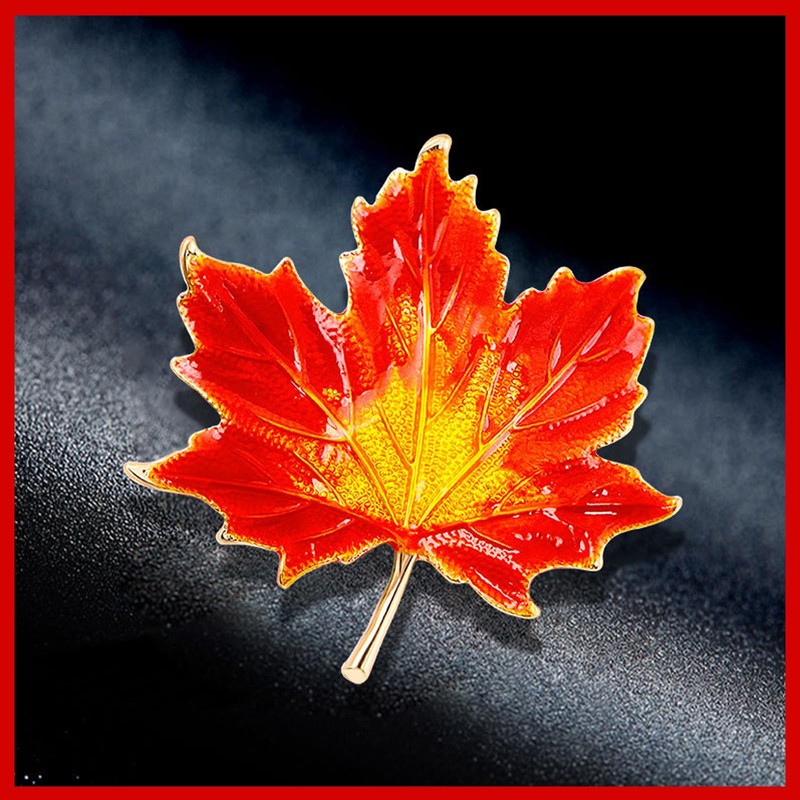 Thanksgiving Brooch Pin,Maple Leaf Brooch Pin,Autumn Fall Leaves Brooch Pin,Maple