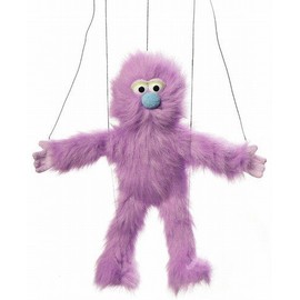 Purple Monster Marionette String Puppet