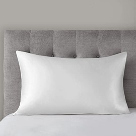 Madison Park Casual Mulberry Silk Pillowcase with White Finish MP21-7478