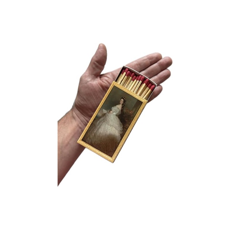jameitop® 2 Boxes XL Matches Empress Elisabeth of Austria (Sissi)