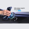QI2 Certified + semiconductor Cooling car Magnetic Wireless Charging Stand