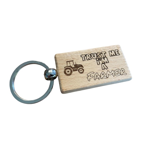 Ashton and Finch Trust Me, I’m a Farmer Keyring –