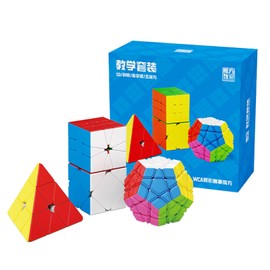 Moyu SQ1 Mega Pyraminx Skewb Educational Magic Cube Set
