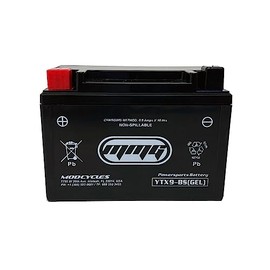 MMG YTX9-BS AGM Gel Sealed Leak-Proof Powersports Battery for Motorcycles, ATVs, UTVs and Scooters