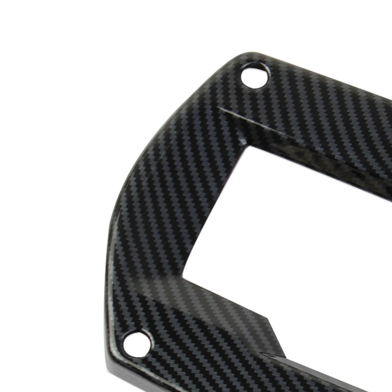 Fewshaw Carbon Fiber Style Center Console Meter Screen Frame Cover