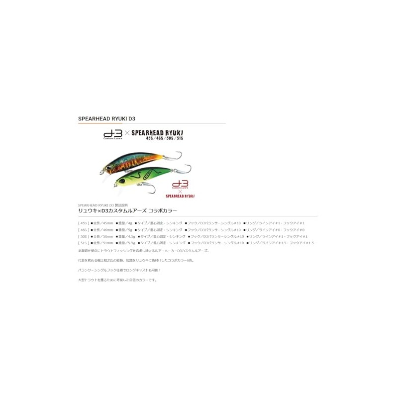 Duo Spearhead Ryuki 51S D3 ACCZ472 Wh-ing/White Locust
