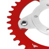 104BCD Electric Bike Chainring and Adapter 38T Aluminum Alloy CNC