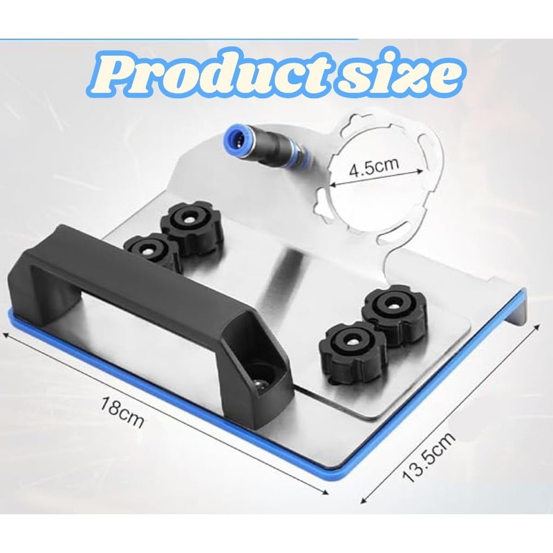 LALOCAPEYO Angle Grinder Stand Grinder Holder,100 Angle Grinder Tile Chamfering