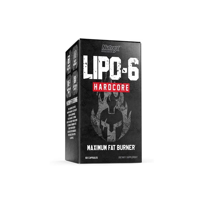 Nutrex Research Lipo 6 Hardcore 60 Capsulas