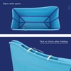 QUSKLISU Foldable Bathtub, Portable Collapsible Bathtub 22.45gal Capacity, Modern Plastic