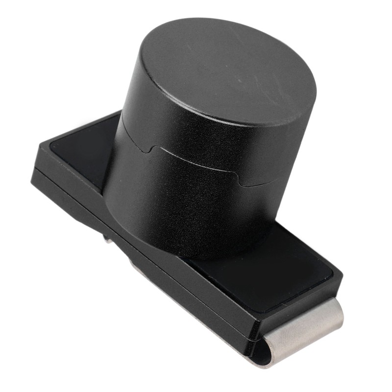 Magnetic Billiard Chalk Holder Aluminium Alloy Round Snooker Cue Chalk