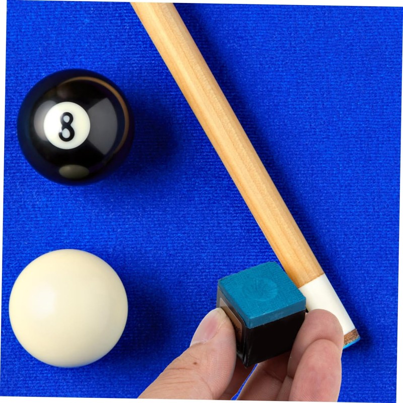 SUPVOX 24Pcs Billiard Cue Chalk A Grade Blue Pool Stick