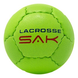 Lax Sax Soft Practice Lacrosse Balls - Same Weight & Size as a Regulation Lacrosse Balls, Great for Indoor & Outdoor Practices, Less Bounce & Minimal Rebounds - Lime Green, 1 Pack