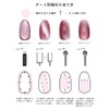 Nail Town Magnetic Nail Gel (08 Atria), Colored Gel, Magnetic