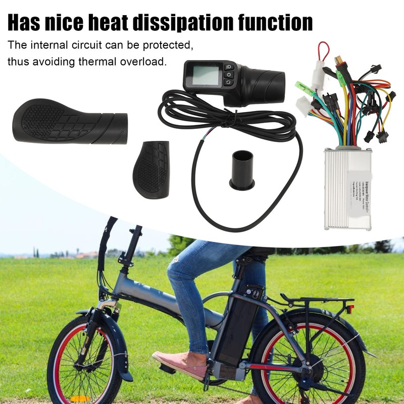 36V 48V 350W 13A Electric Bicycle Controller with LCD Display