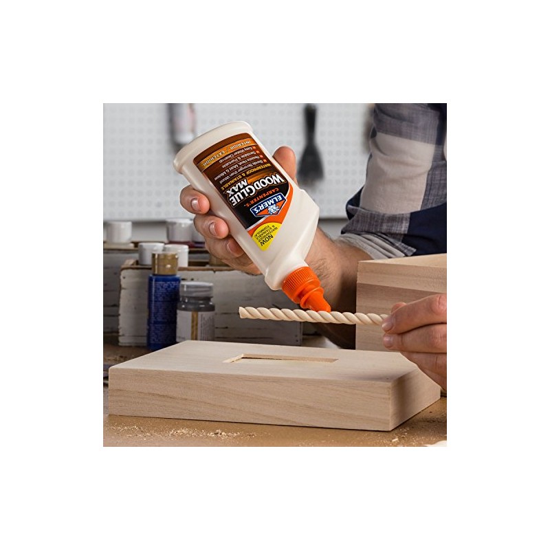 Elmer's E7310 - Pegamento para madera de carpintero Max, interior/exterior,