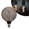Unique Stained Glass Light Bulbs, Low Lumen Eye-Caring Soft Dim