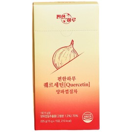 Comfortable Day Quercetin Onion Peel Tea 15 packs, 1 pack, 225g / 편한하루 퀘르세틴 양파껍질차 15개입, 1개, 225g