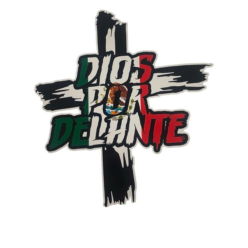 Religious holographic decal - Color: Ecuador