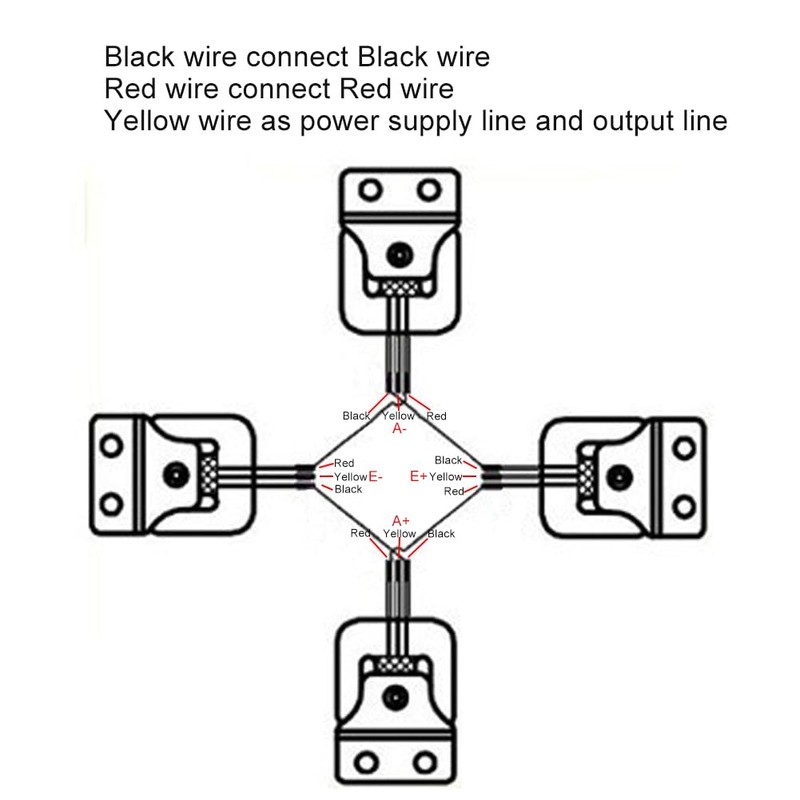 2 Sets 50kg Load Cell E-Shaped Weighing Sensor Strain Half-Bridge