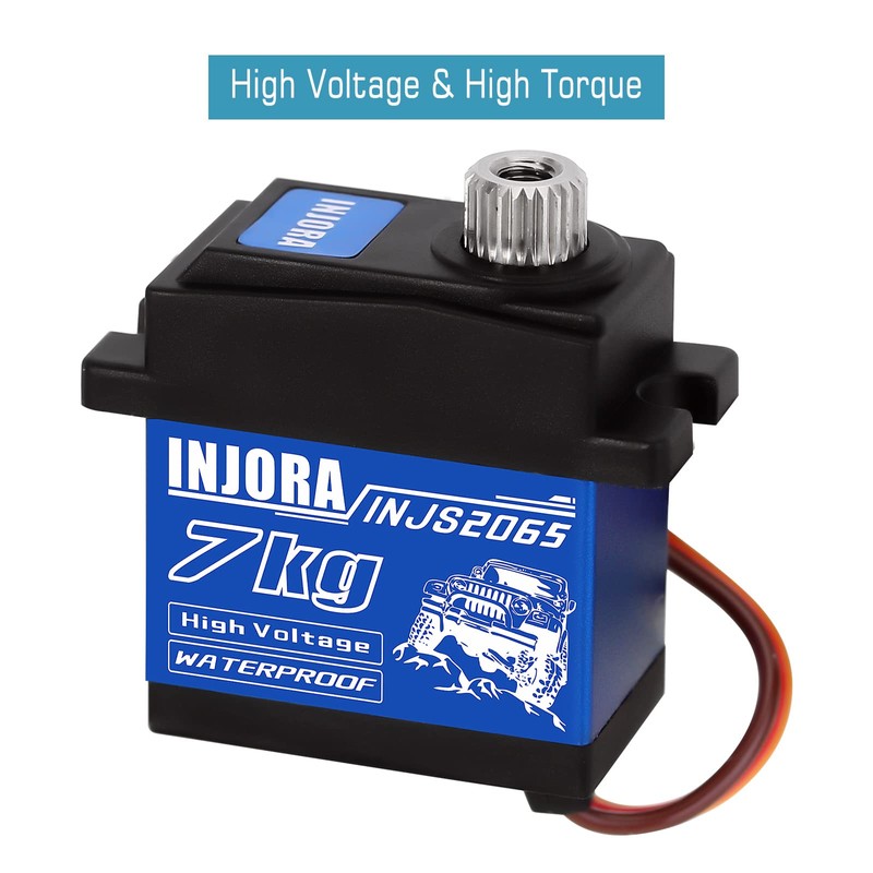 INJORA 7KG 2065 Digital Servo Waterproof High Voltage Sub-Micro Shift