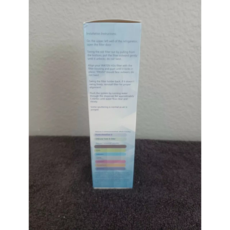 WaterH20 WATER H20 FILTER 1 Replacement Water Filter -