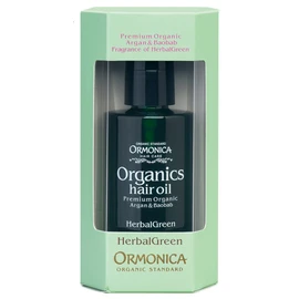 Ormonica Organic Hair Oil Herbal Green Scent