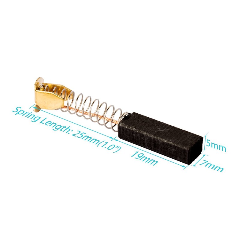 sourcingmap Carbon Brushes for Electric Motors Replacement 19mm x 7mm