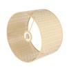 Drum Lamp Shade E27 E14 Clip Fir Leaf Shape Hollow